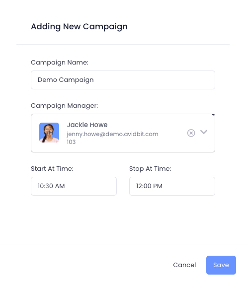 7. Navigate back to Scheduled Campaigns and click the green play button to activate