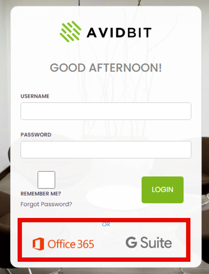 3. Sign in with your work credentials.